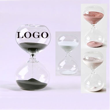 30 Minute Short Modern Glass Sand Timer