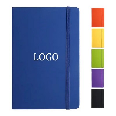 PU Leather Notebook with Elastic Strap
