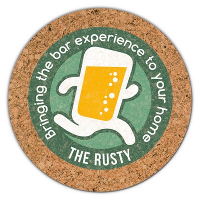 4" Full Color Cork Coasters