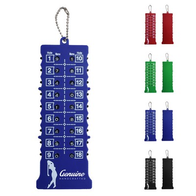 18-Hole Scorecard Shot Counter Scorekeeper