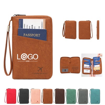 RFID Family Passport Holder