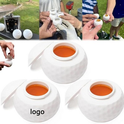 Golf Ball Shaped Shot Glasses