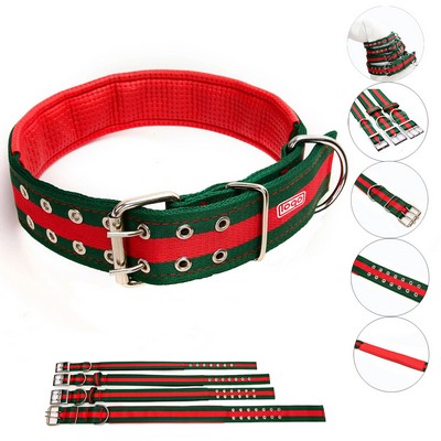Pet Two-Color Dog Collar