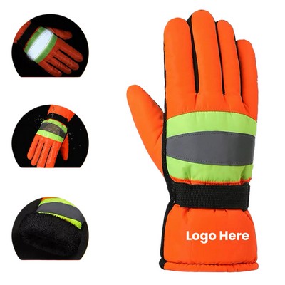 Reflective Winter Work Gloves