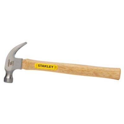 Stanley® Tools 10 oz Curved Claw Wood Handle Hammer