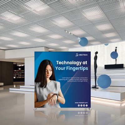 "Not So Big" 6'x6' Backdrop Display (Double Sided)