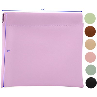 Mini Portable Weave Cosmetic Bag