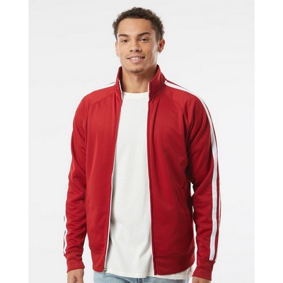 Independent Trading Co Men's Lightweight Poly-Tech Full-Zip Track Jacket - EXP70PTZ