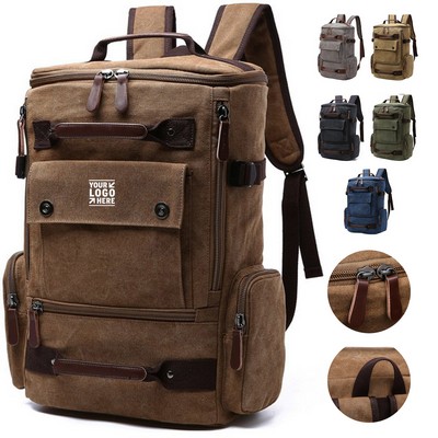 Premium Canvas Travel Backpack