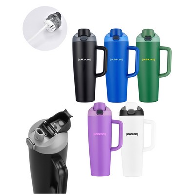 Union Printed - 21oz Vacuum Bottle Mug w/ Infuser Insert