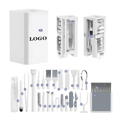 Multi Function Tech Cleaner Kit Portable Dust Removal For All Digital Devices