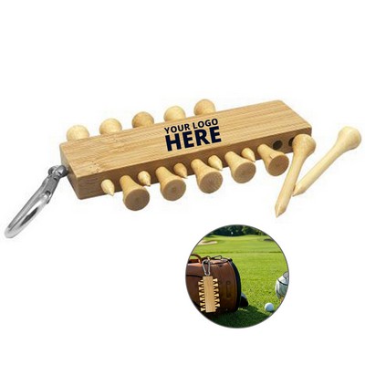Bamboo Golf Tee Set