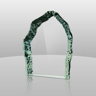 Jade Green Iceberg Award (8"x6 3/4"x1")