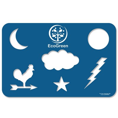 Weather Poly Stencil