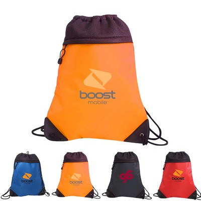 Micro Fiber Drawstring Backpack