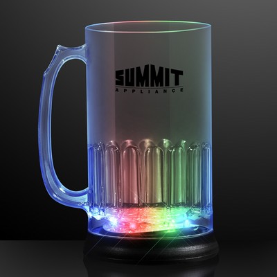 24 oz. Big Light Up Flashing Beer Mug - PRINTED