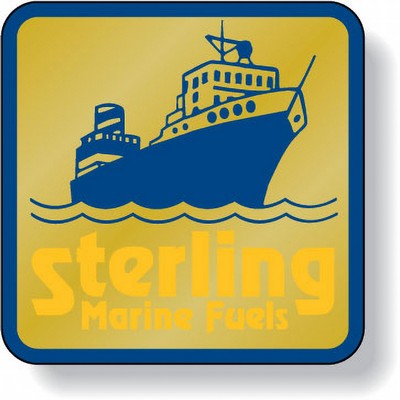 Dull Gold Foil Paper Roll Labels Stock Square (1.125"x1.125")