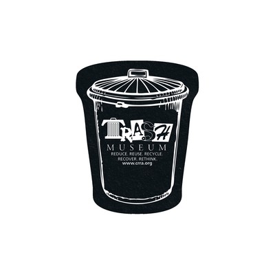 5" Standard Recycled Rubber Trash Can Jar Opener