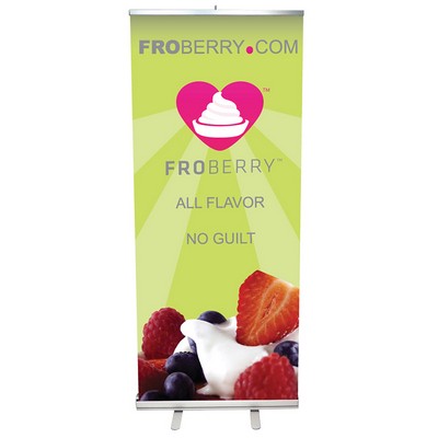 Economy Retractable Banner Stand
