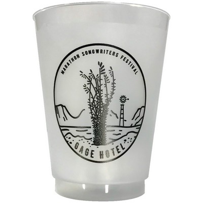 12 Oz Frost Flex Plastic Cup - Always Made in the USA