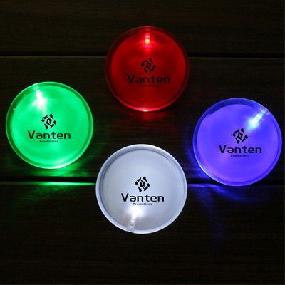 Circle Shape Flashing LED Glow Button