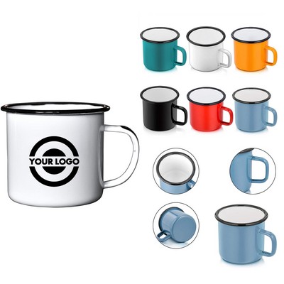Enamel Metal Mug