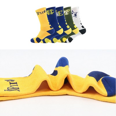 Jacquard Knit Socks