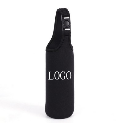 Insulated Bottle Holder with Strap