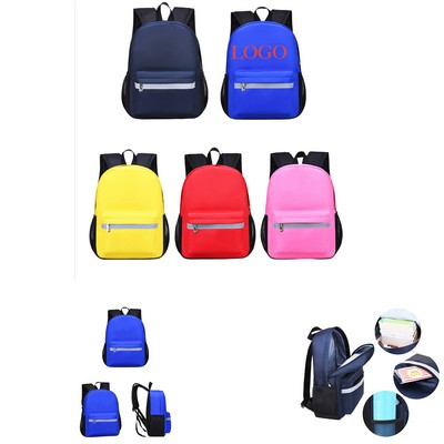 School Backpack w/Reflective Strip