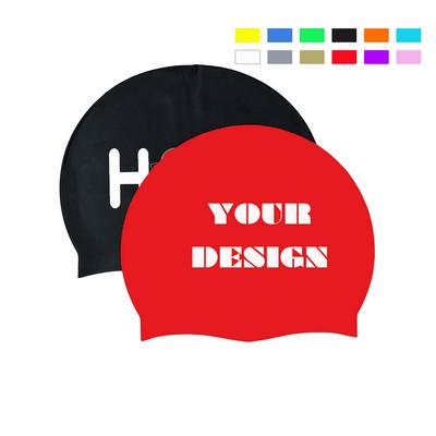 Adult Swimming Cap Silicone MOQ50