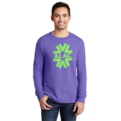 Port & Company Beach Wash Garment-Dyed Long Sleeve Tee