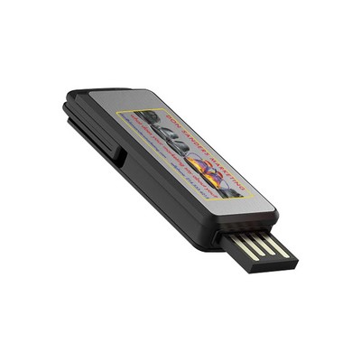 Toluca Spring Metal Face USB Flash Drive