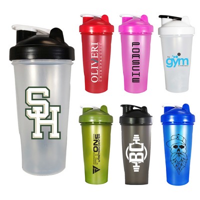 Transparent Fitness Shaker Bottle