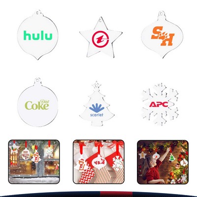 Christmas Acrylic Pendant