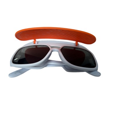 Sunglasses with Sun Visor