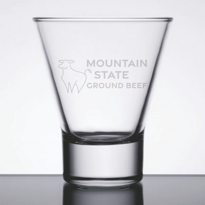 Deep Etched or Laser Engraved Libbey® 11058021 Series V 8.5 oz. Rocks / Old Fashioned Glass
