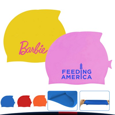 Children Waterproof Swimming Cap