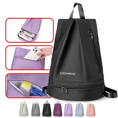 Fitness Tennis Backpack with Shoe Compartment
