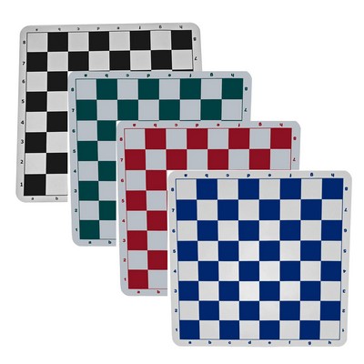 Silicone Tournament Chess Board, 20 in.