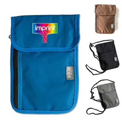 Passport Holder With RFID Pocket