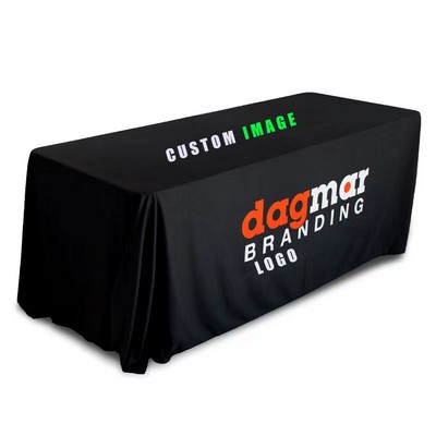 6' Full Color Dye Sublimation Standard Tablecloth