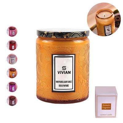 10 Oz. Tumbler Aromatherapy Candles W/ Lids