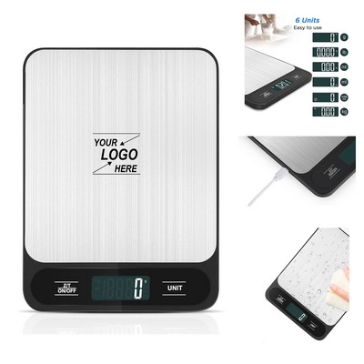 Digital Kitchen Scale Stainless Steel