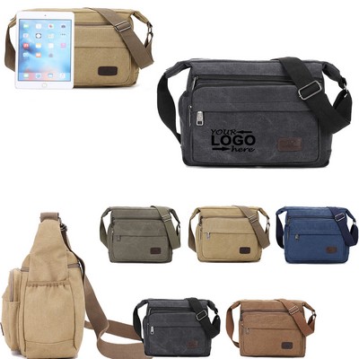 Men's Single Shoulder Casual Crossbody Multi-Functional Backpack