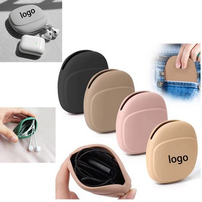 Silicone Earphone Storage Case/USB Cable Organizer