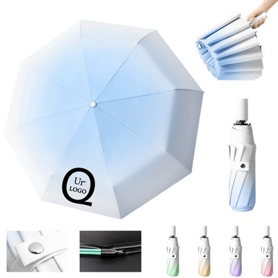 42 Inch Gradient Compact Umbrella