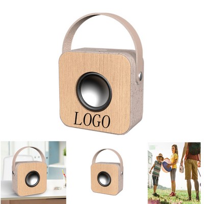 Bamboo Smart Minimalist Speaker