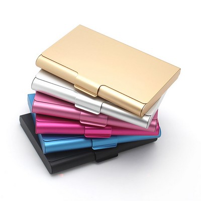 Aluminum Business Card Holder