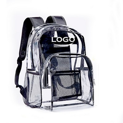 Clear PVC Backpack for School or Travel