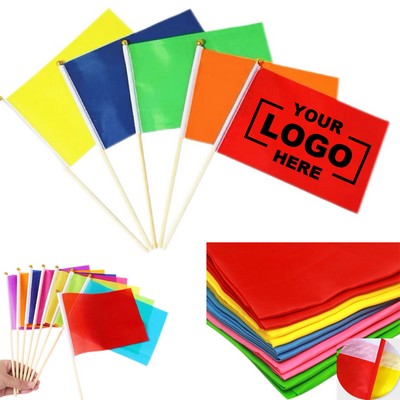 Mini Red Flags for Parties and Events